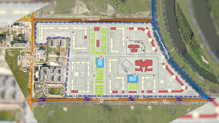 В новой очереди Спутника планируется строить школу и набережную