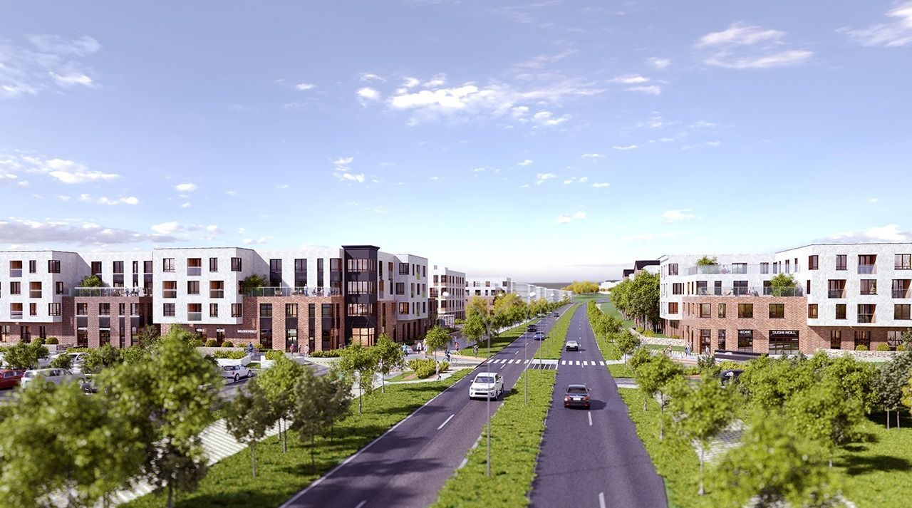 Кирпичные дома в городе-курорте «Юга»